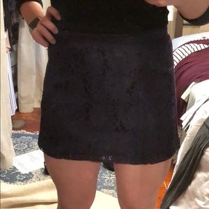 Forvever 21 navy skirt